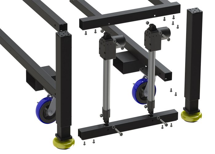 Ergonomic And Durable Manufacturing Equipment For The Lean Manufacturing Facility.