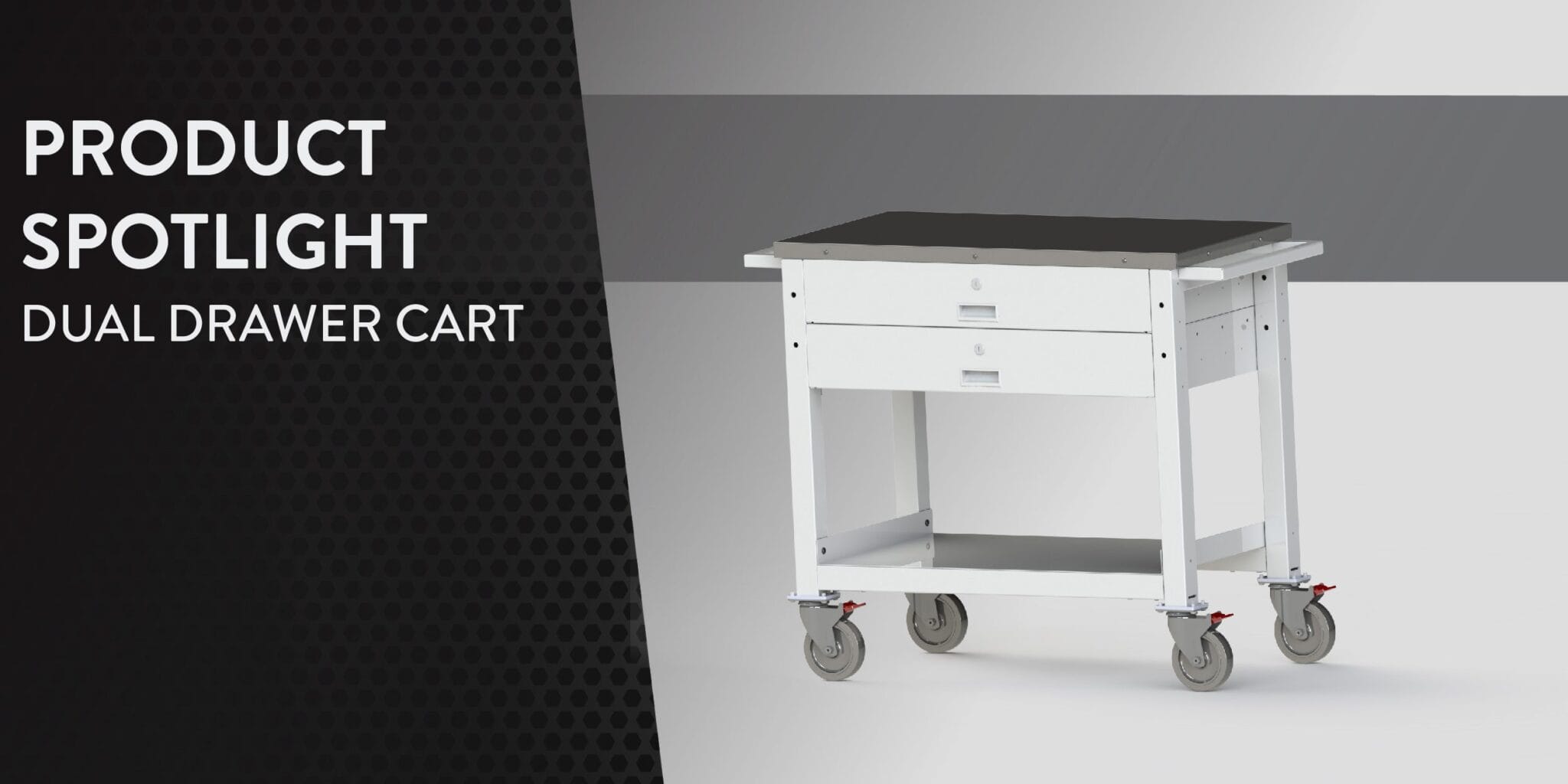 Product Spotlight Dual Drawer Cart BUILT Systems