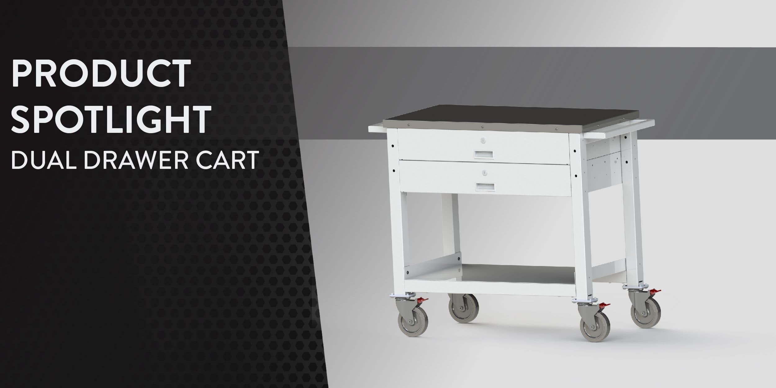 Product Spotlight Dual Drawer Cart BUILT Systems