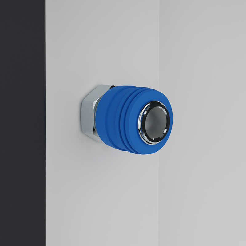 Compressed air connection